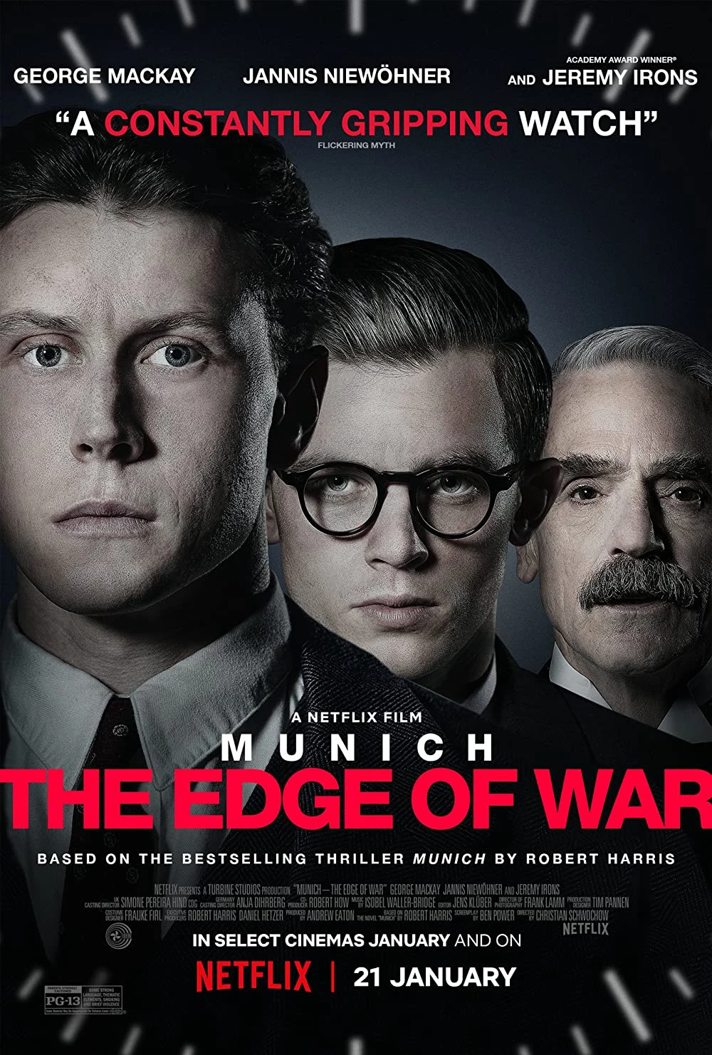 Munich – Bờ vực chiến tranh | Munich – The Edge of War (2021)